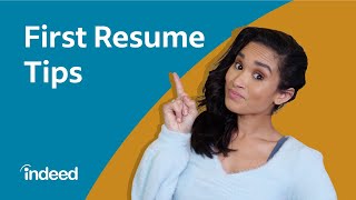 First Resume Tips How to Make a Resume with No Work Experience  Indeed Career Tips [upl. by Younger]