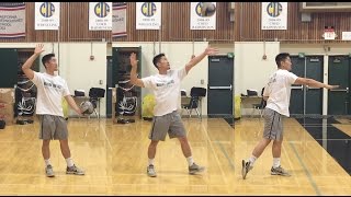 FLOAT Serve  How to SERVE a Volleyball Tutorial part 13 [upl. by Aisyla]