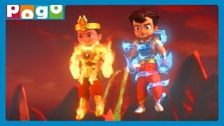 Do Ka Dum 👊 Duniya in Danger😱  Chhota Bheem and Little Singham  Cartoon for Kids  Only on POGO [upl. by Olihs]