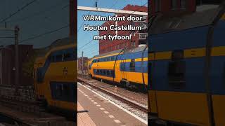 VIRMm komt door station Houten Castellum met 1 tyfoon [upl. by Fitzger]