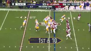 11092013 LSU vs Alabama Football Highlights [upl. by Ain]