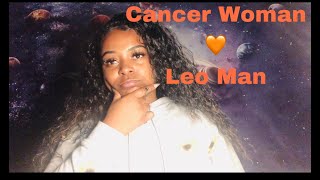 Cancer Woman and Leo Man LOVE compatibility 🤭🧡 [upl. by Akirre]