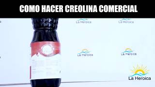 COMO HACER CREOLINA COMERCIAL CASERA [upl. by Drarrej944]