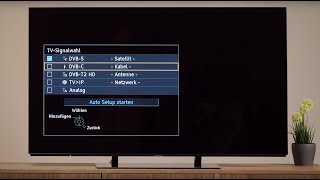 Einrichten von DVBS 4K UHD TV  Tutorial  Panasonic Academy [upl. by Riehl2]