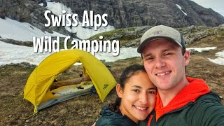 Hiking and Camping with my Girlfriend in Switzerland [upl. by Fital696]