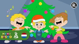 SAMEN TUIGEN WE DE KERSTBOOM OP  Kerstliedjes  Minidisco [upl. by Hal]