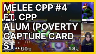 Melee CPP 4 ft CPP Alum poverty capture ca  Smash Melee Highlights [upl. by Kcid]