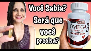 Coisas que você não sabia sobre o Ômega 3 óleo de peixe ou chia Será que você precisa dele [upl. by Erual]