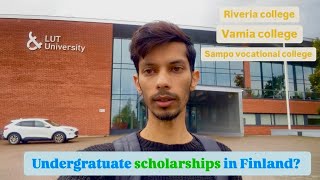 Vocational programs in Finland  Undergraduate scholarships [upl. by Aramanta]