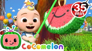 Birthday At The Farm Song  More Nursery Rhymes amp Kids Songs  CoComelon [upl. by Ellenohs810]