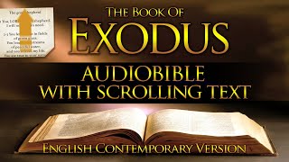 Holy Bible Audio EXODUS 1 to 40  With Text Contemporary English [upl. by Yeldahc236]