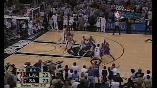 Derek Fisher 04 Game Winning Shot [upl. by Fauman]