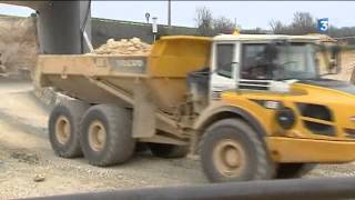 Le chantier de la LGV à MignéAuxances 86 [upl. by Ruel260]