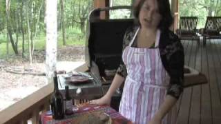 Grilling Venison Steaks [upl. by Atiniv]