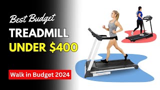 The 5 Best Treadmills Under 400 2024 [upl. by Mac]