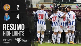 Highlights  Resumo CD Nacional 24 FC Porto Taça de Portugal 2021 [upl. by Anitsenre]