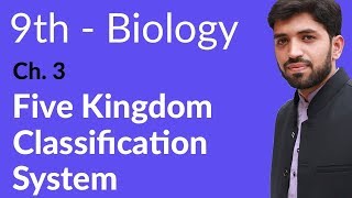 9th Class Biology  Chapter 3  Five Kingdom Classification System [upl. by Narat848]