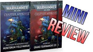 Munitorum Field Manual  Grand Tournament 2020 Review Chapter Approved amp Mission Pack [upl. by Deuno85]