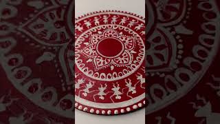 Warli painting  beautiful warli painting  shorts shortvideo [upl. by Garner]