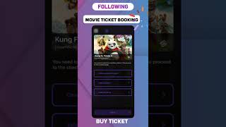 Movie Ticket Booking Mobile App Design create in FIgma [upl. by Nilahs]