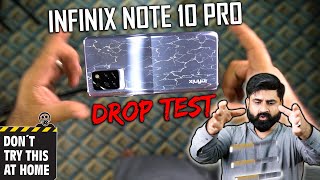 Infinix Note 10 Pro Drop Test  Checking Durability Front amp Back  Will It Survive 🤔🤔 [upl. by Kemme]