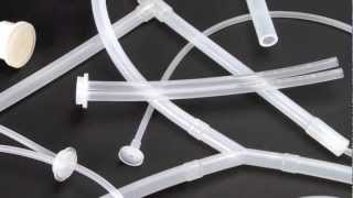 AdvantaFlex® Biopharmaceutical Grade TPE Tubing from AdvantaPure  weldable sealable pumpable [upl. by Kalindi]