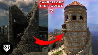 Bannerlord Fief Guide 2 Stop Rebellions Build Defense amp Max Prosperity And Income [upl. by Etteb]