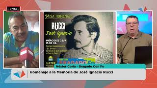 Homenaje a la Memoria de José Ignacio Rucci  Néstor Coria  Bragado Con Fe [upl. by Lucius]