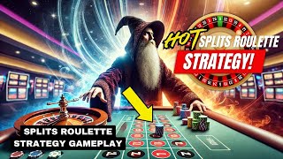 Predicting Next Roulette Spin  Splits Roulette Strategy Gameplay Profit [upl. by Annaeerb791]