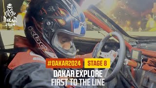 Dakar Explore First to the line  Dakar2024 [upl. by Jael]