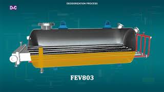 EdibleVegetableCooking Oil Deodorization Process [upl. by Nosiddam]