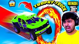 GTA 5  Trophy Truck Parkour Race  GTA 5 Hindi Funny Moments QuasarGames [upl. by Healy]