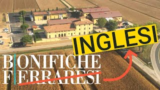 Lazienda agricola PIU GRANDE DITALIA è INGLESE  Bonifiche Ferraresi [upl. by Fiel]