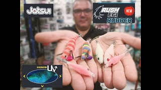 Rivoluzione nelle totanare  Jatsui Rush Egi Tataki amp Sutte Rubber Caratteristiche tecniche [upl. by Dorren]