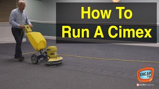 How To Run A Cimex For Carpet Cleaning [upl. by Tine]