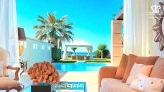 Griechenland Hotel Grecotel Creta Palace 5 star luxury beach resort in Rethymnon Crete [upl. by Rennoc640]