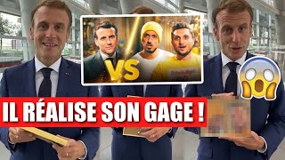 MACRON RÉALISE ENFIN LE GAGE DE MCFLY ET CARLITO  LeFatShow [upl. by Aivan]