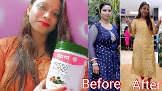 weight loss challenge for myself 2 Month protein oziva [upl. by Etnomal500]