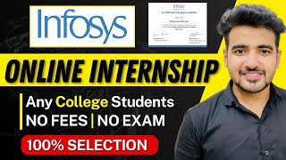 Infosys Springboard Internship 2024 ➤ Free Online Internships for College Students Limited Time [upl. by Blatman]