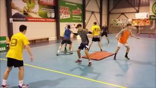 Handball fitness and defense training U15U17 [upl. by Inej]