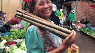 Routine Daily Food amp Lifestyle  Local Market In Siem Reap Market Cambodia [upl. by Ehman]