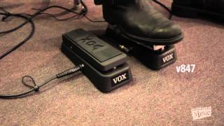 VOX v845 amp v847 Wah Pedals [upl. by Pierette]