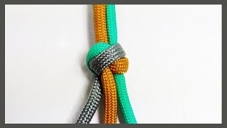 Paracord Tutorial How To Tie A 3 Strand Single Matthew Walker Knot [upl. by Shira]