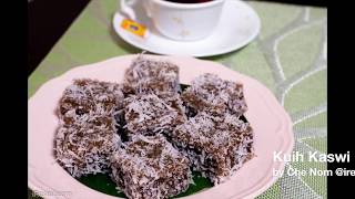 Kuih Kaswi  Sukatan Cawan Gerenti Jadi [upl. by Sumetra]