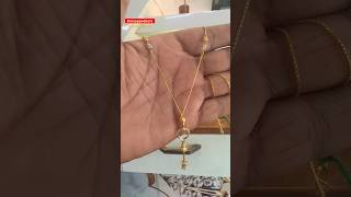 लाइटवेट मंगलसूत्र लेटेस्ट डिज़ाइन  lightest mangalsutra ever✨ ytshorts trending viral [upl. by Neerehs]