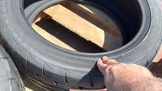 Tire Sidewall Comparison 21545R17 vs 22550R16 Indy500 [upl. by Nnayt]