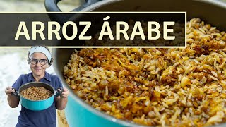 ARROZ ÁRABE  MIJÁDRA  APRENDA A FAZER ESTA DELÍCIA Prático e Fácil [upl. by Rizas]