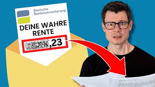 Renteninformation Die traurige Wahrheit 2024 [upl. by Ybsorc]