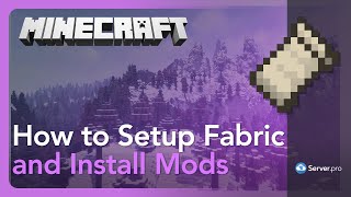 How to setup a Fabric server  Minecraft Java [upl. by Noffets]