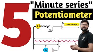 what is Potentiometer  Potentiometer in 5 minute💥 class 12th physics working of Potentiometer [upl. by Egide]